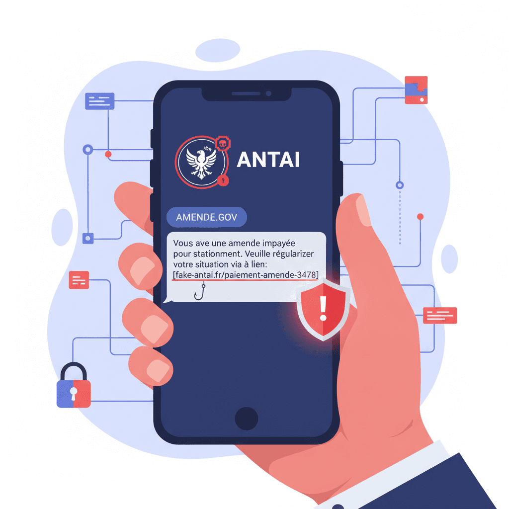 Faux SMS d'amende : l'arnaque au PV qui explose en 2026