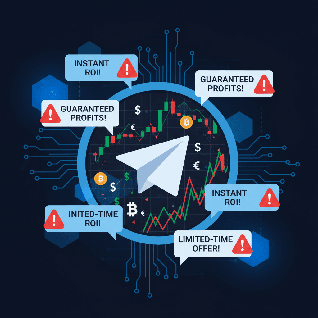 Arnaques Telegram : crypto, investissement et faux groupes